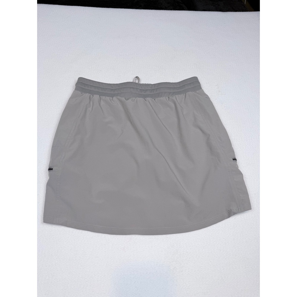 Kyodan Outdoor Womens Gray Athletic Skort Zipper Pockets Drawstring Size Small - Picture 7 of 10